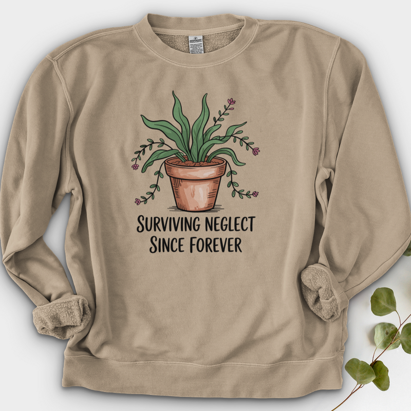 Surviving Neglect Since Forever Crewneck