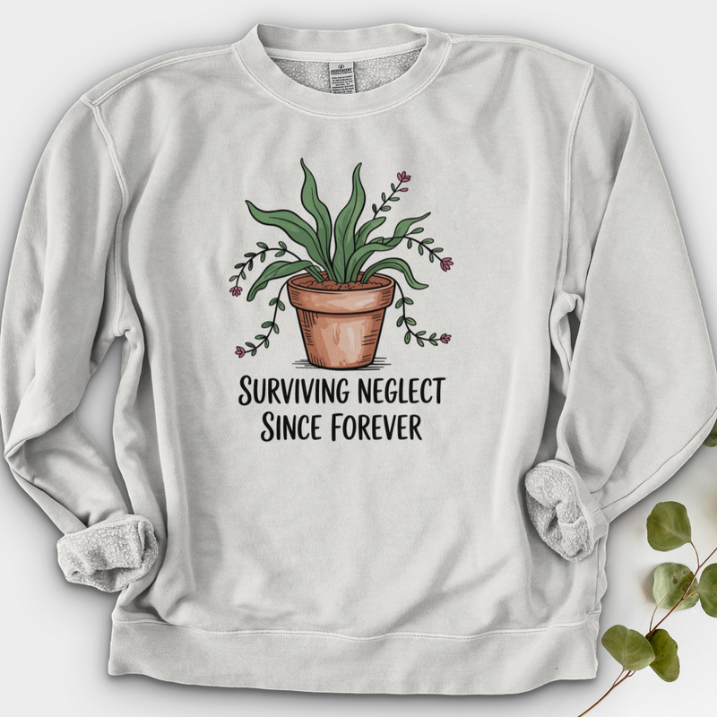 Surviving Neglect Since Forever Crewneck