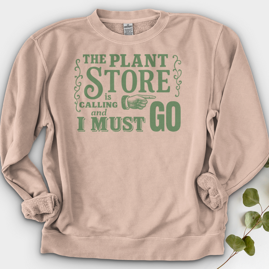 The Plant  Store is Calling Crewneck