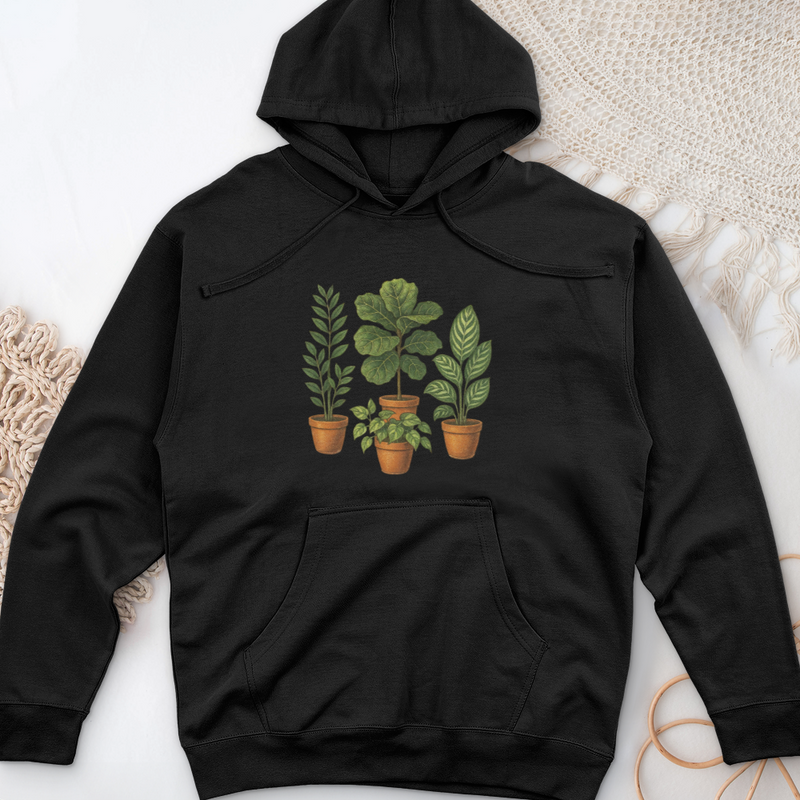 The Potted Quartet Midweight Hooded Sweatshirt