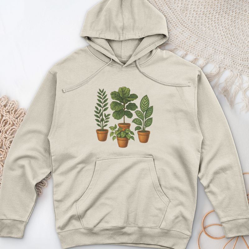 The Potted Quartet Midweight Hooded Sweatshirt