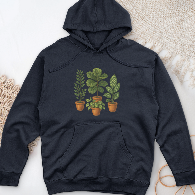 The Potted Quartet Midweight Hooded Sweatshirt