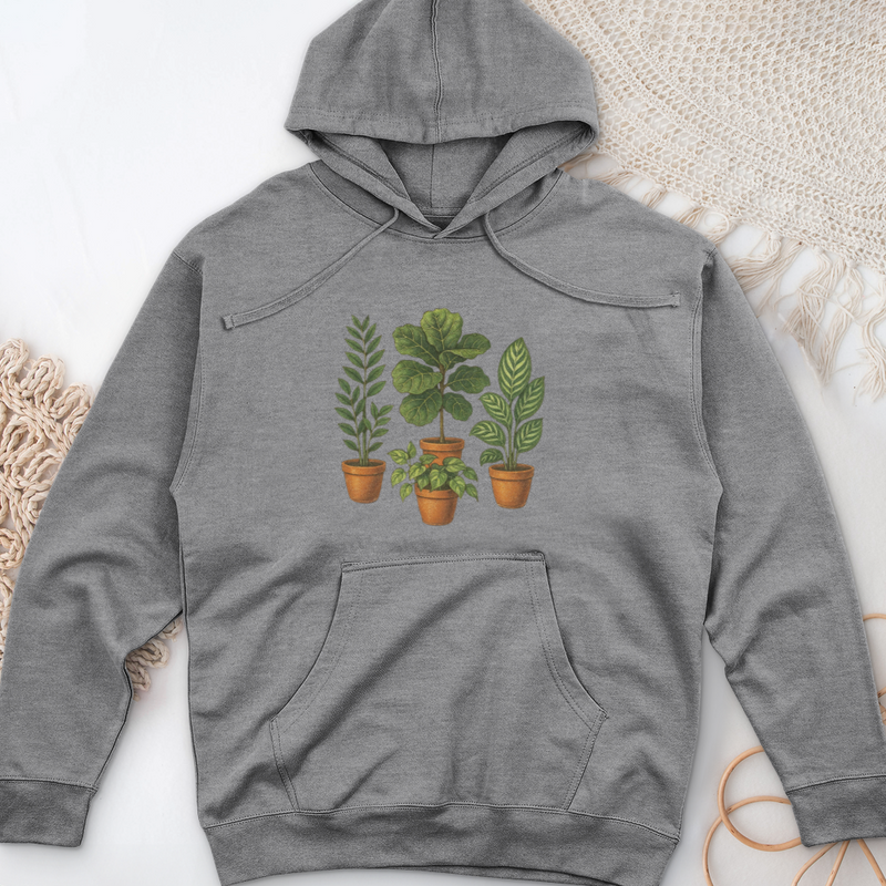 The Potted Quartet Midweight Hooded Sweatshirt