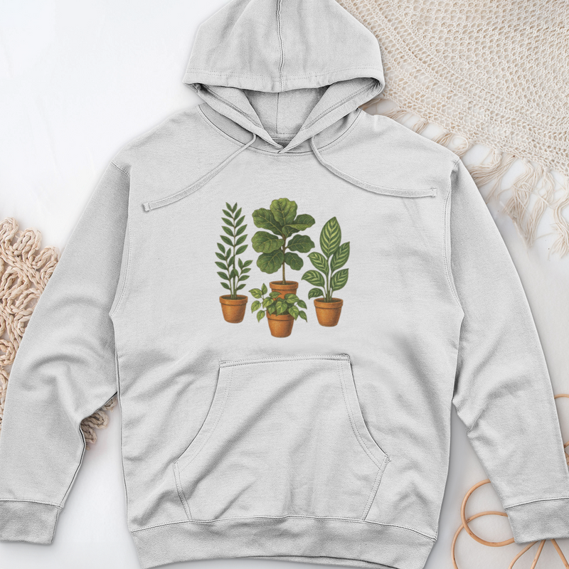 The Potted Quartet Midweight Hooded Sweatshirt