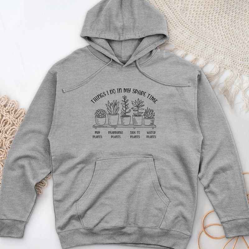 Things I Do In My Spare Time 2 Midweight Hooded Sweatshirt