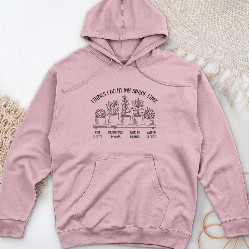 Things I Do In My Spare Time 2 Midweight Hooded Sweatshirt