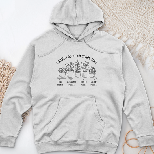 Things I Do In My Spare Time 2 Midweight Hooded Sweatshirt