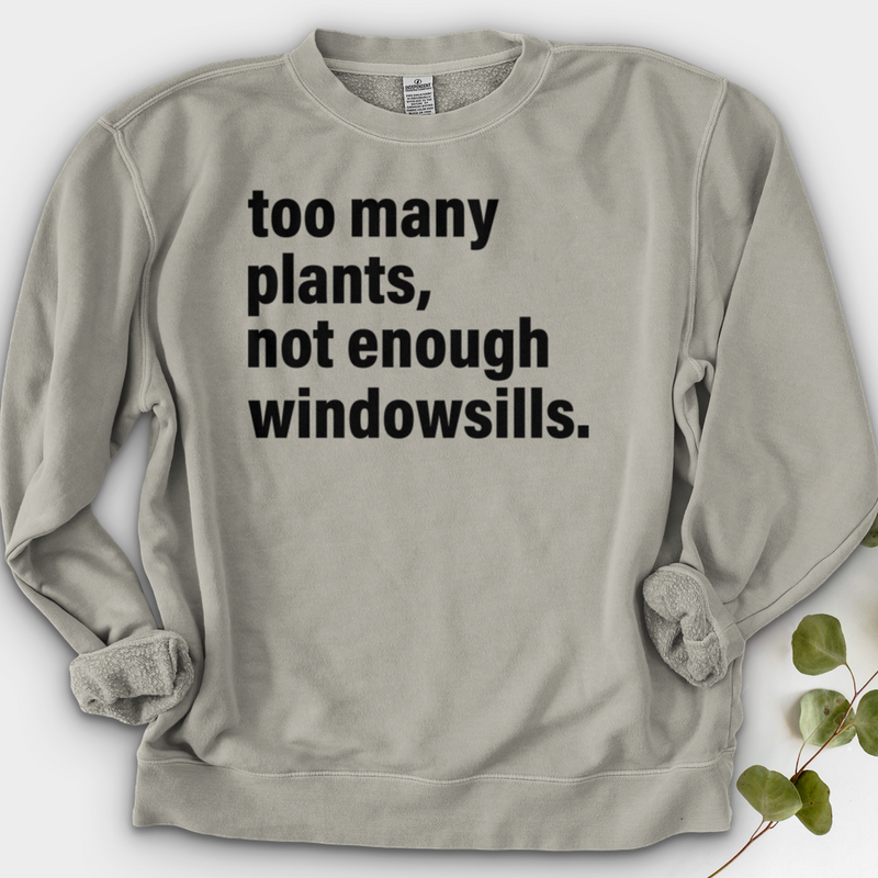 Too Many Plants Crewneck
