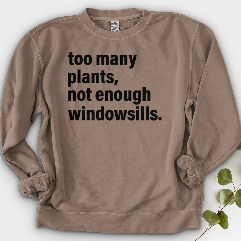 Too Many Plants Crewneck