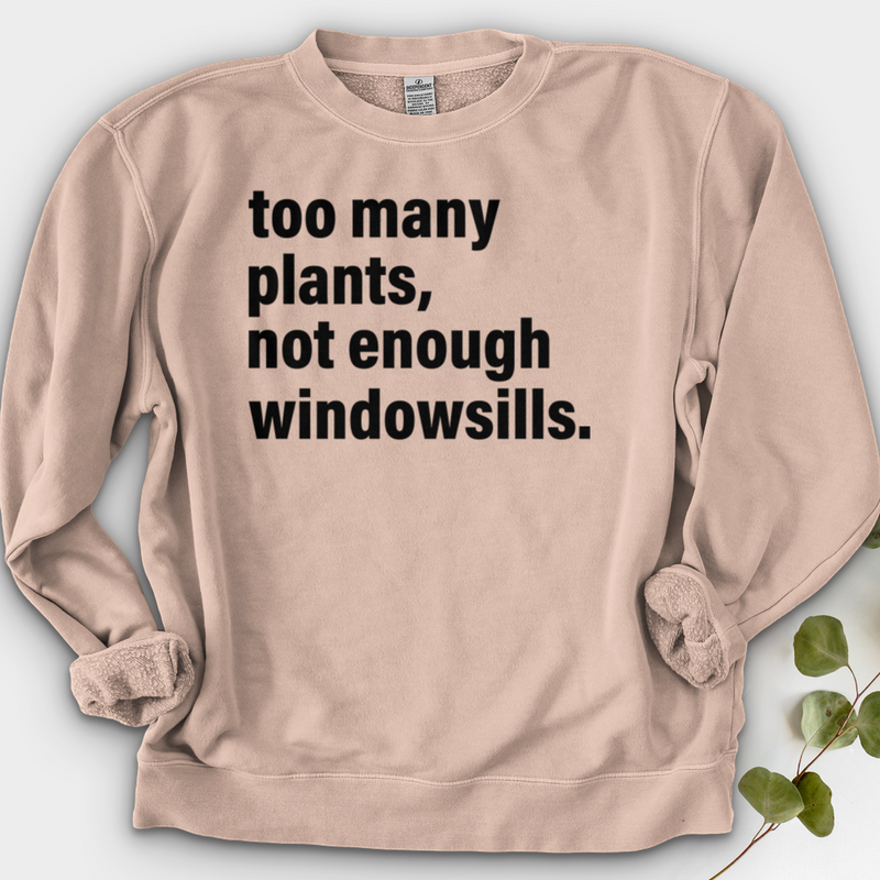 Too Many Plants Crewneck