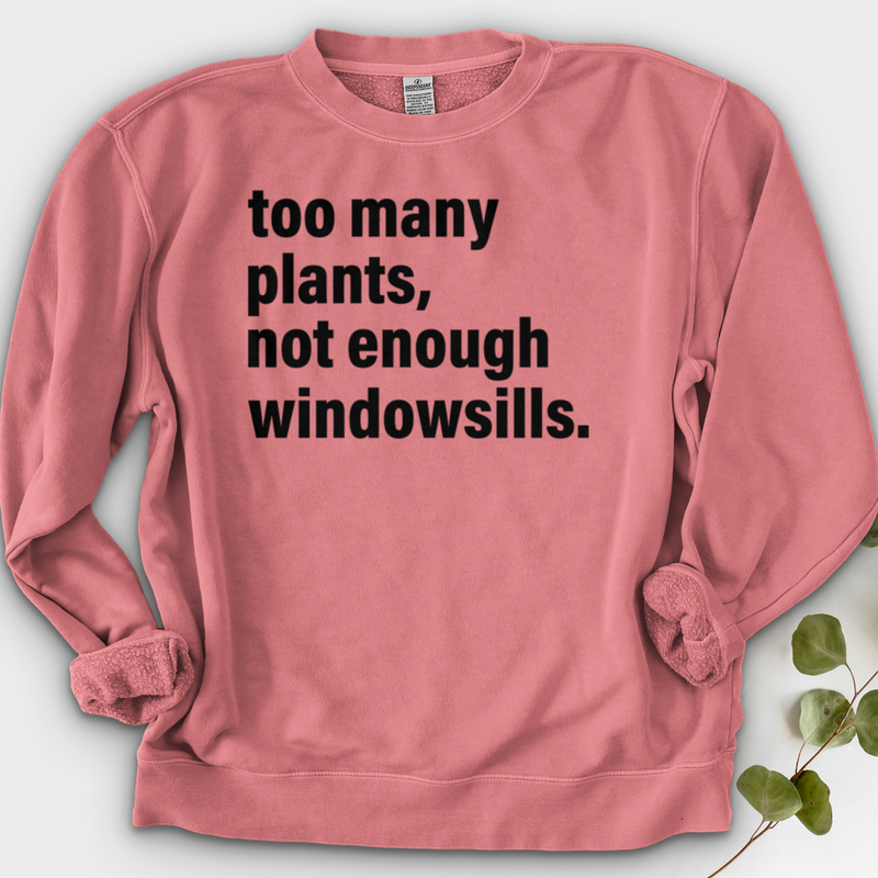 Too Many Plants Crewneck