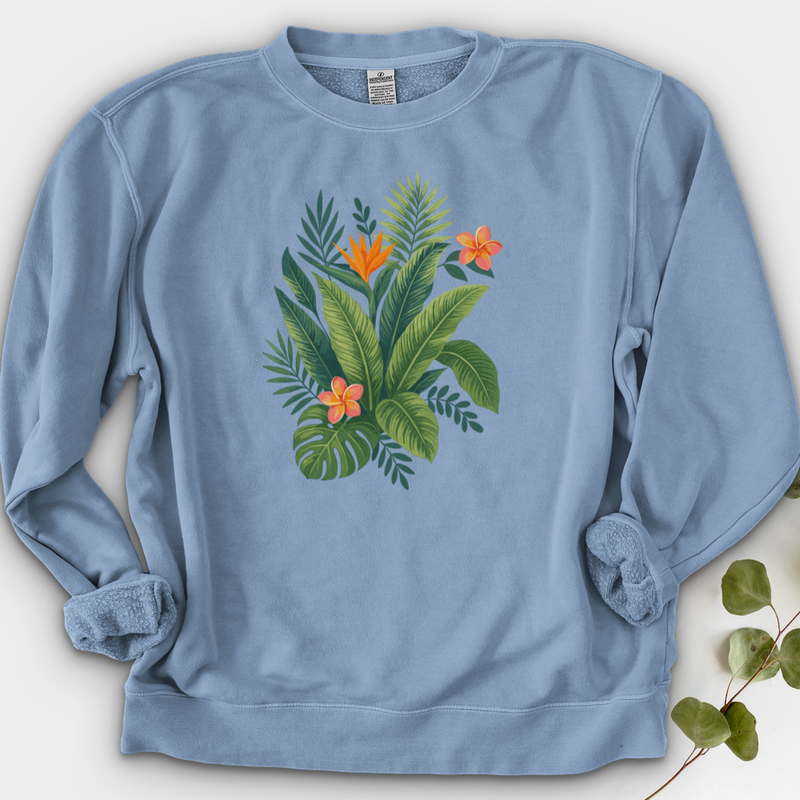 Tropical Banana Monstera Crewneck