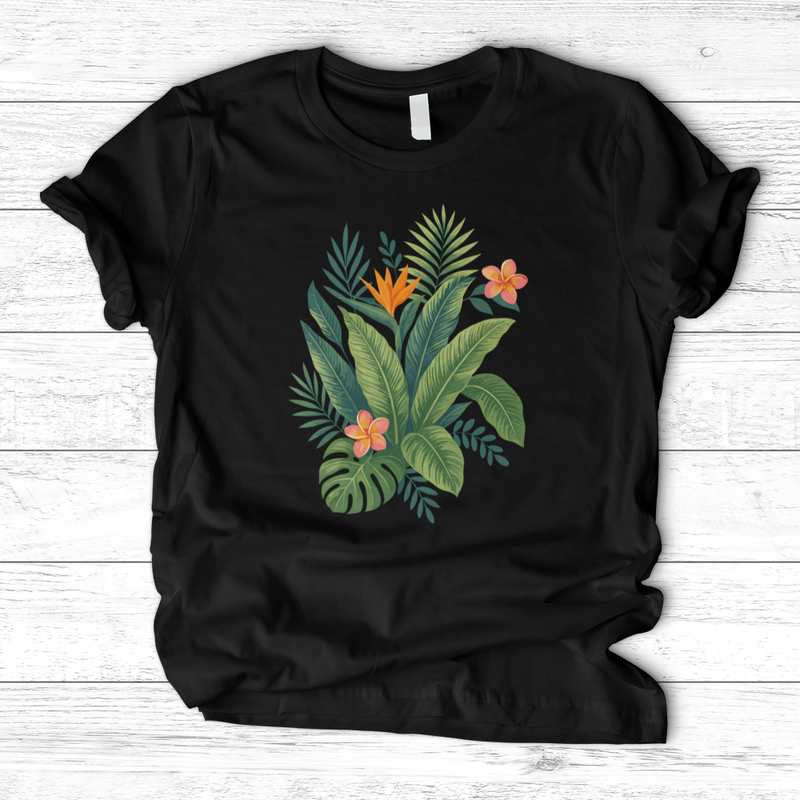 Tropical Banana Monstera T-Shirt