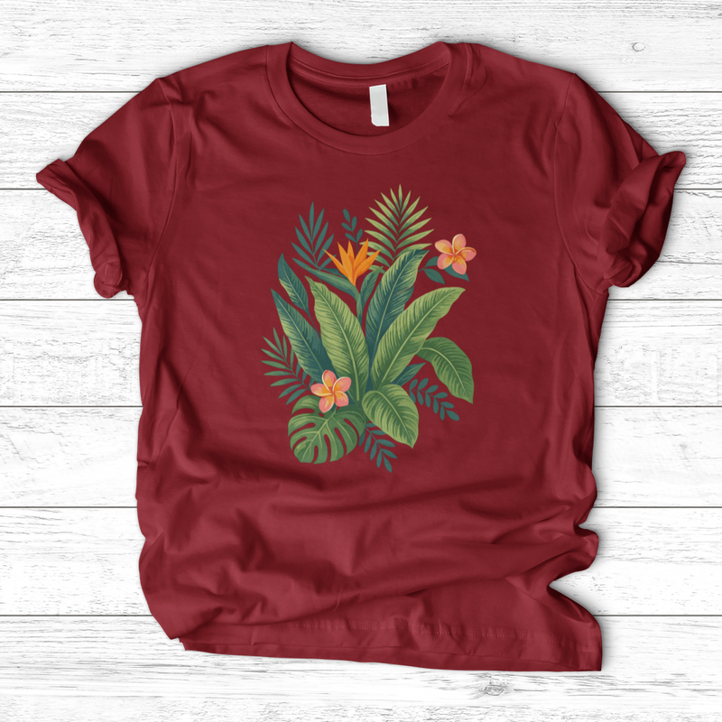 Tropical Banana Monstera T-Shirt