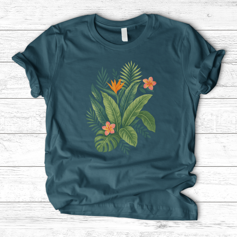 Tropical Banana Monstera T-Shirt