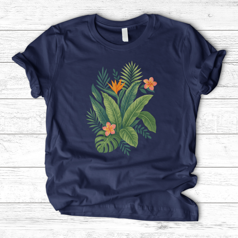 Tropical Banana Monstera T-Shirt