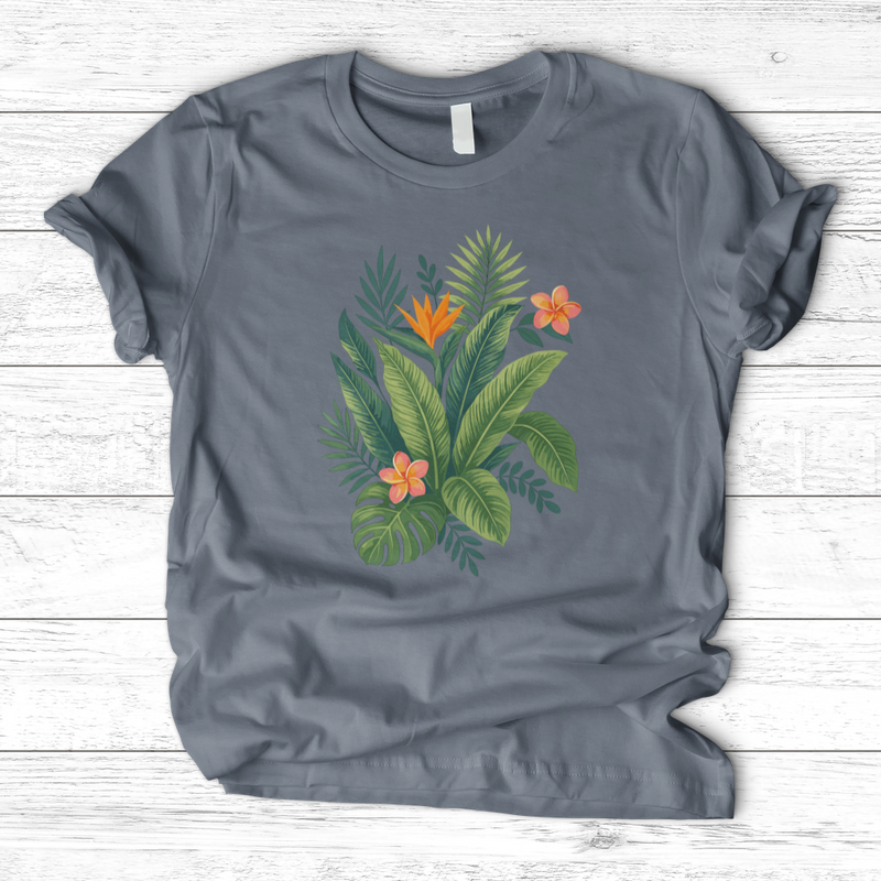 Tropical Banana Monstera T-Shirt