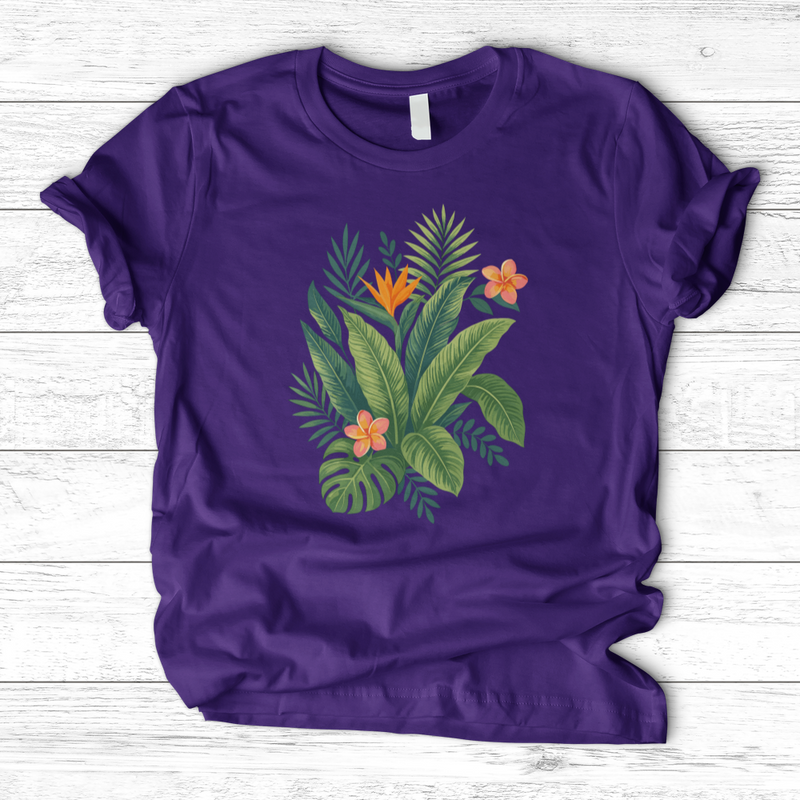 Tropical Banana Monstera T-Shirt