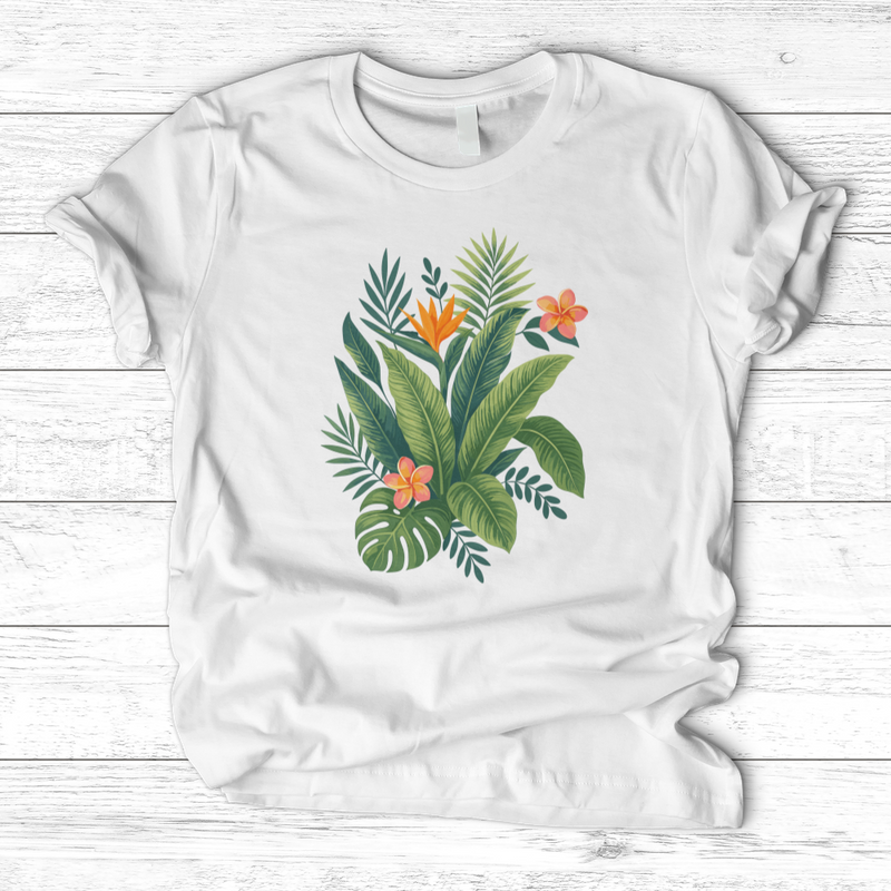 Tropical Banana Monstera T-Shirt