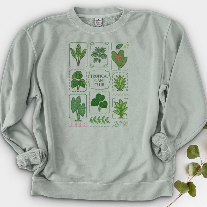 Tropical Plant Club Crewneck