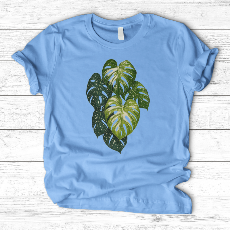 Variegated Monstera Leaf T-Shirt