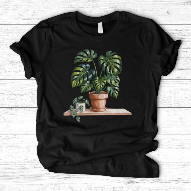 Watercolor Indoor Houseplants T-Shirt