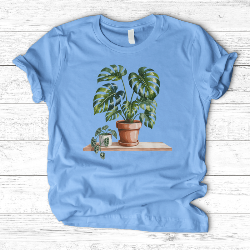 Watercolor Indoor Houseplants T-Shirt