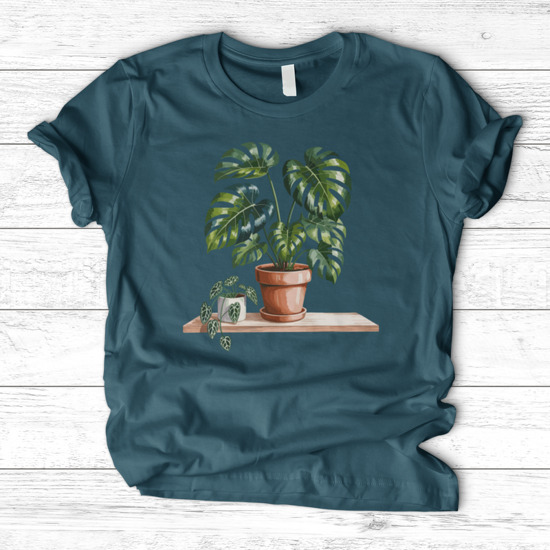 Watercolor Indoor Houseplants T-Shirt