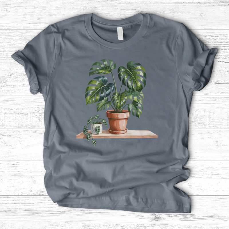 Watercolor Indoor Houseplants T-Shirt