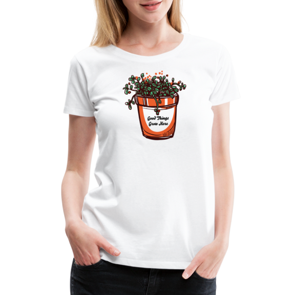 Women’s Premium T-Shirt - white