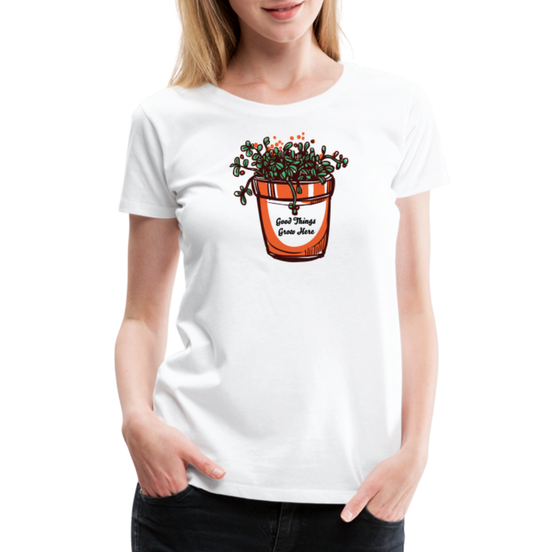Women’s Premium T-Shirt - white