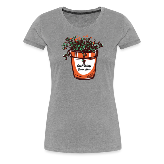 Women’s Premium T-Shirt - heather gray