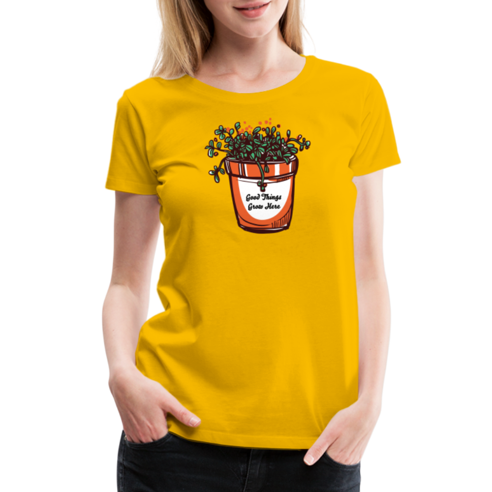 Women’s Premium T-Shirt - sun yellow