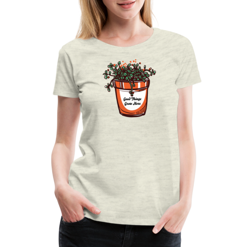 Women’s Premium T-Shirt - heather oatmeal
