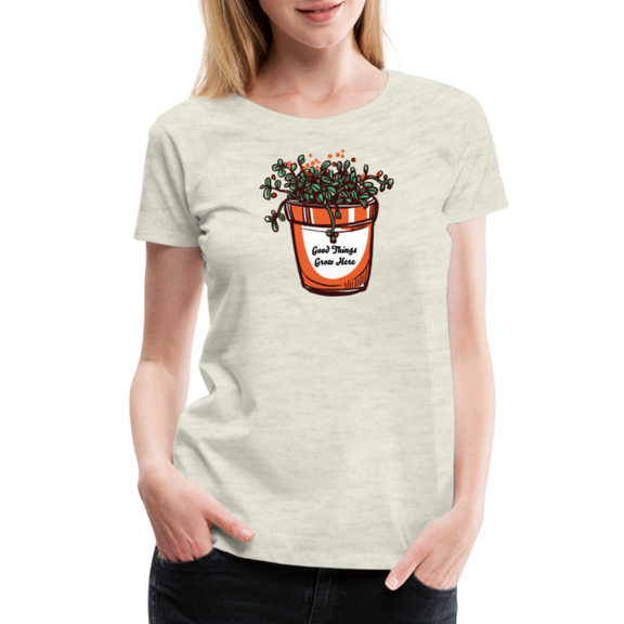 Women’s Premium T-Shirt - heather oatmeal