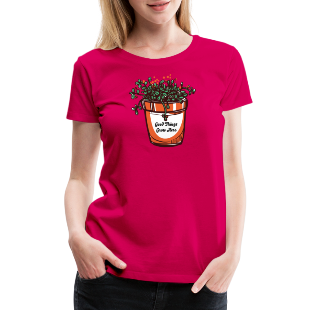 Women’s Premium T-Shirt - dark pink