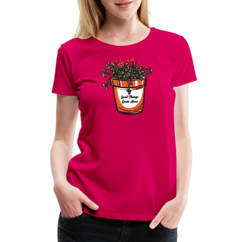 Women’s Premium T-Shirt - dark pink