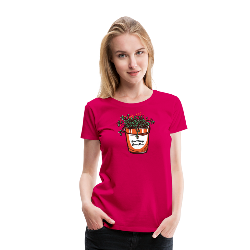 Women’s Premium T-Shirt - dark pink