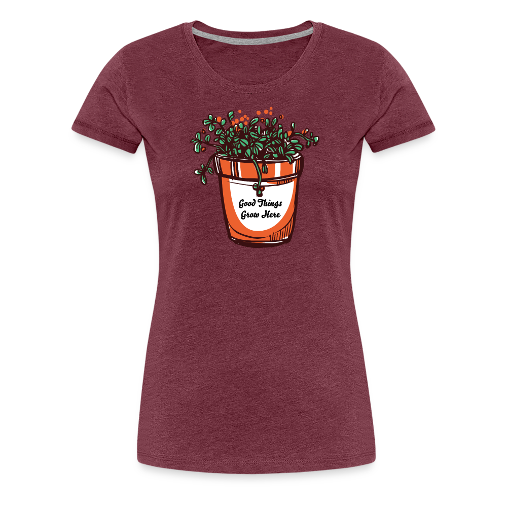Women’s Premium T-Shirt - heather burgundy