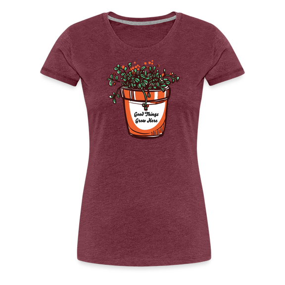 Women’s Premium T-Shirt - heather burgundy