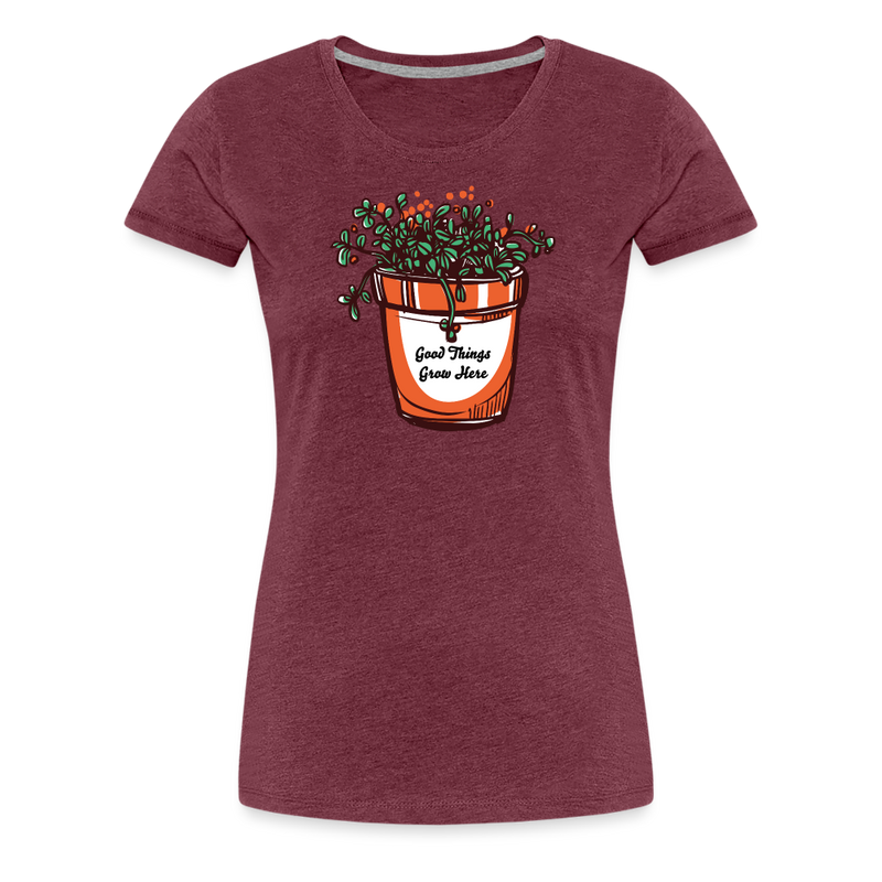 Women’s Premium T-Shirt - heather burgundy