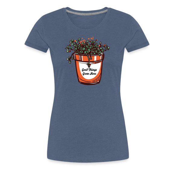 Women’s Premium T-Shirt - heather blue