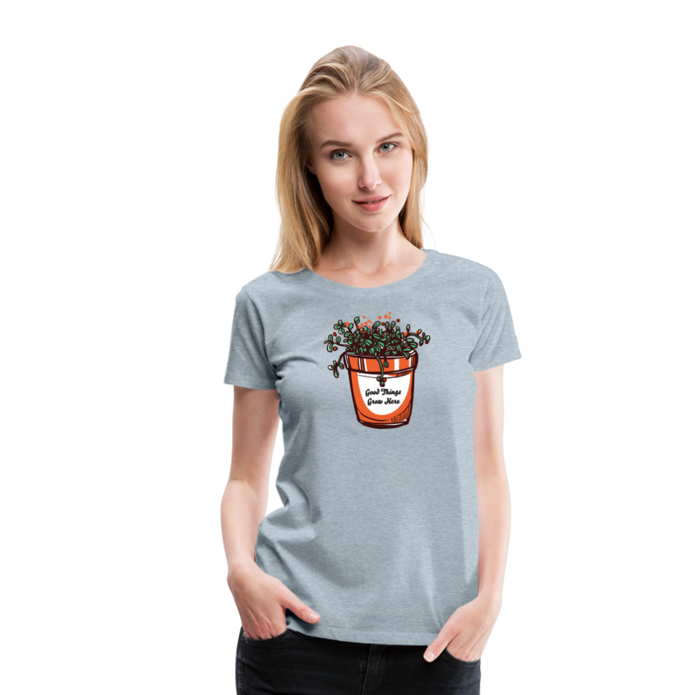 Women’s Premium T-Shirt - heather ice blue