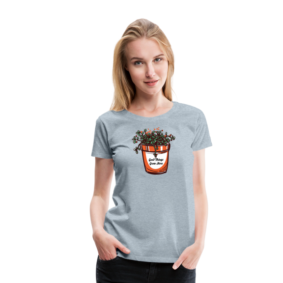 Women’s Premium T-Shirt - heather ice blue