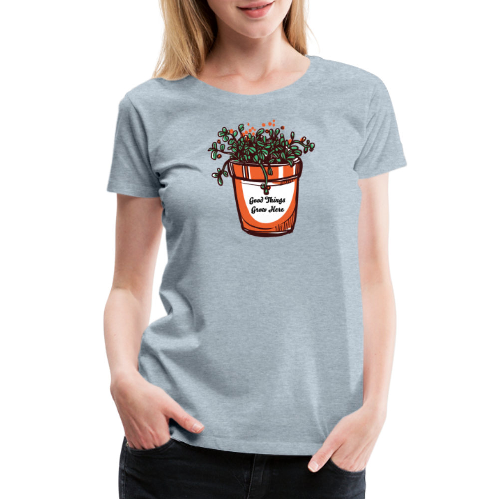 Women’s Premium T-Shirt - heather ice blue