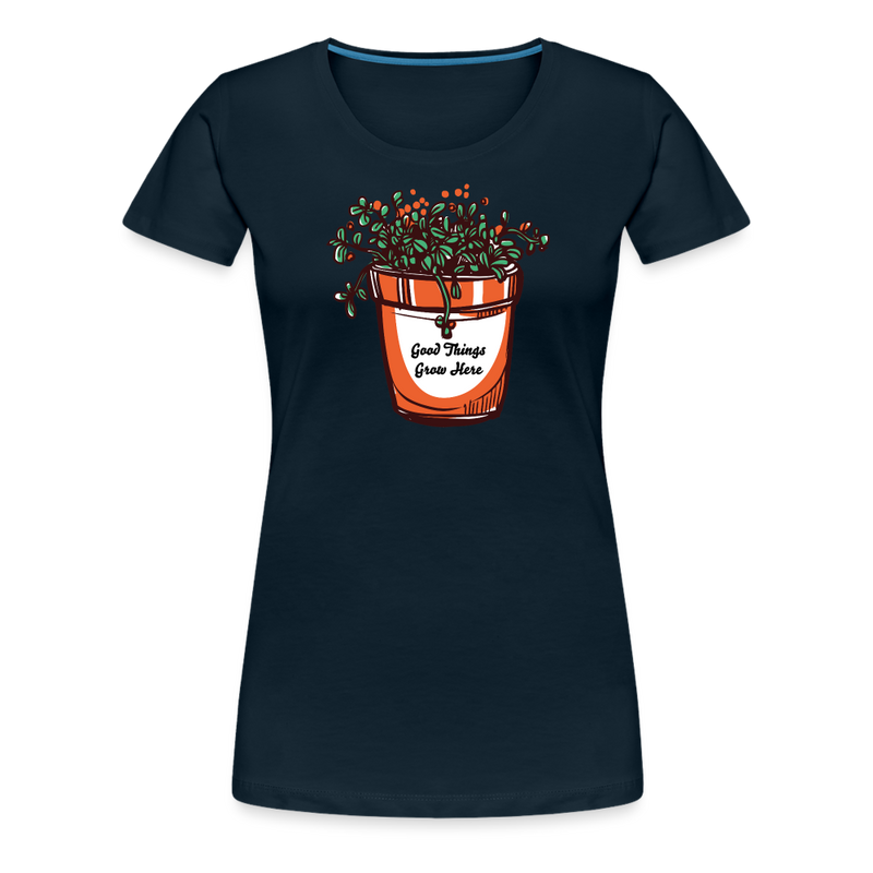 Women’s Premium T-Shirt - deep navy